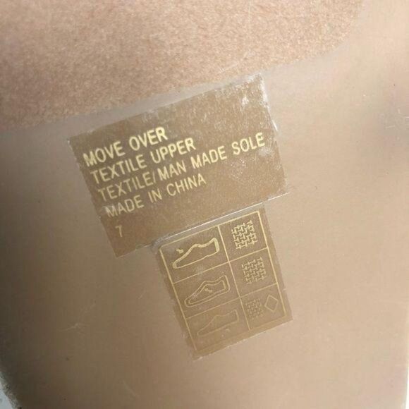 BAND OF GYPSIES Move Over Slide Sandal Denim Blue US7 NWOT - Picture 5 of 5